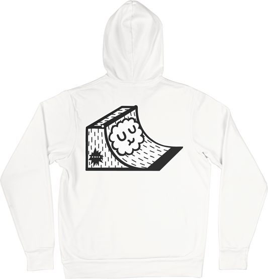 TIM ROBOT 'Quarter friend' Hoodie (White or Black)