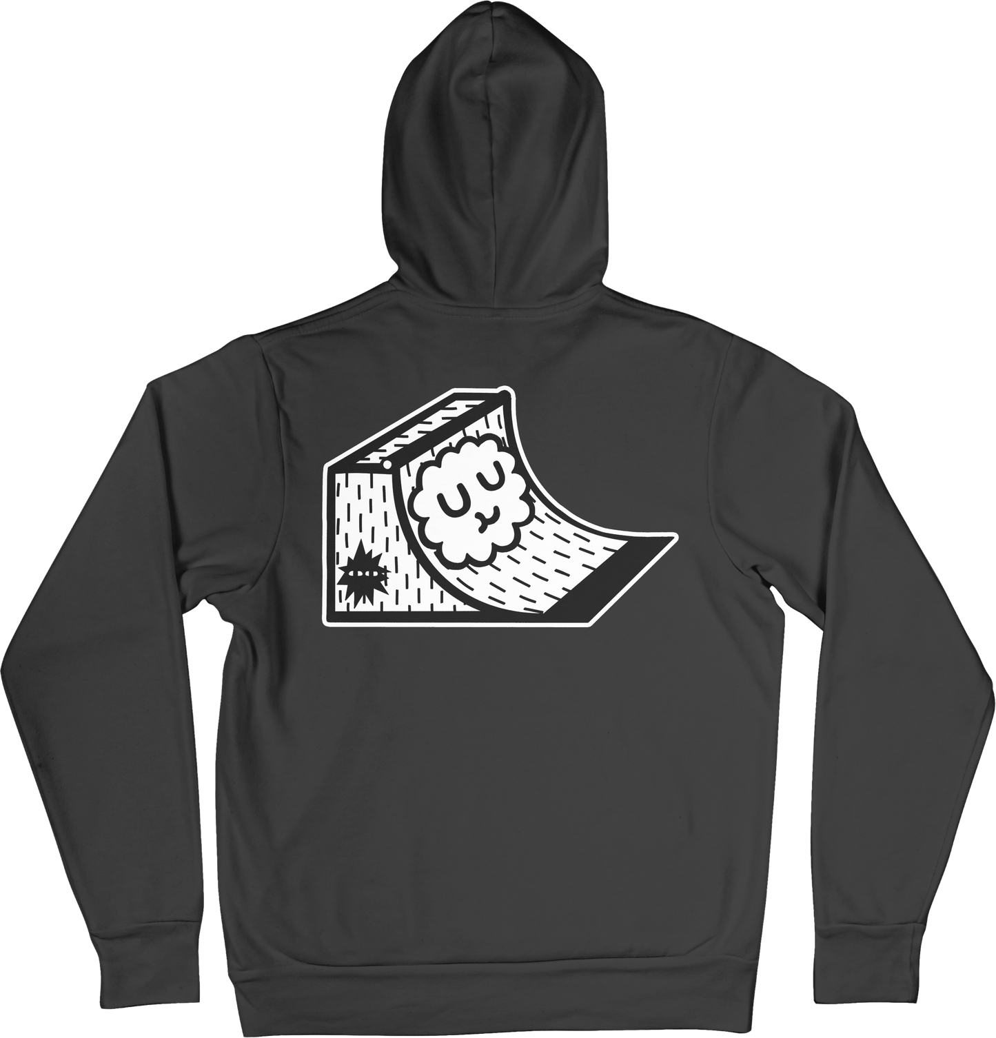 TIM ROBOT 'Quarter friend' Hoodie (White or Black)