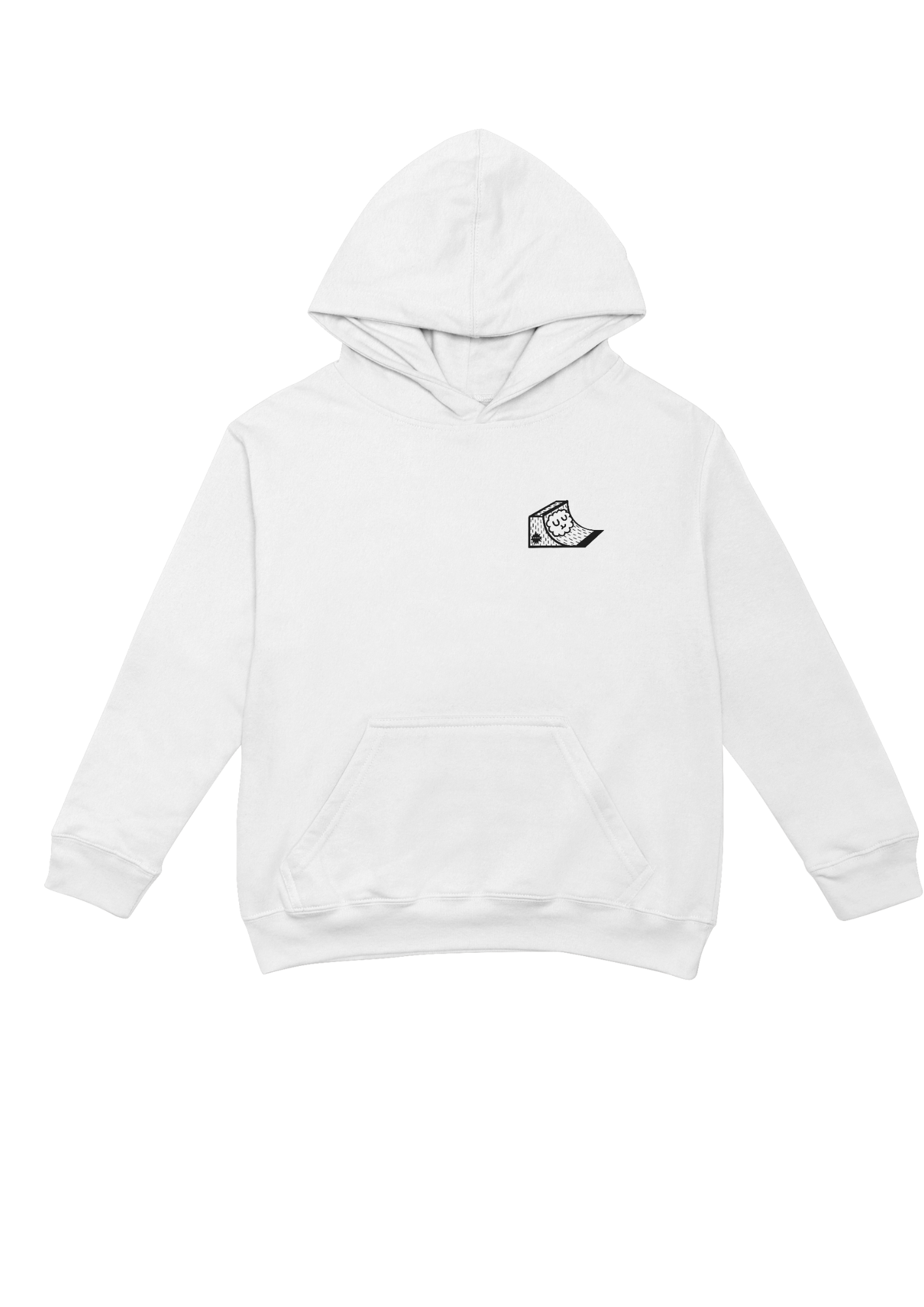 TIM ROBOT 'Quarter friend' Hoodie (White or Black)